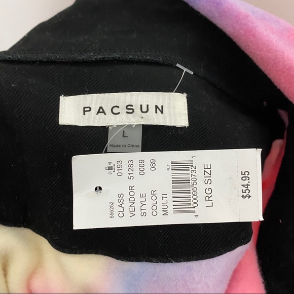 NWT Cotton Candy Fleece Quarter Zip - Picture 4 of 4